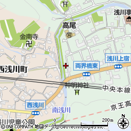 東京都八王子市高尾町1758周辺の地図