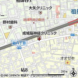 成城まごころ堂歯科周辺の地図