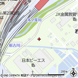福井県敦賀市若泉町周辺の地図