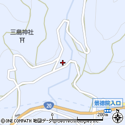 山梨県甲州市大和町初鹿野1405-1周辺の地図