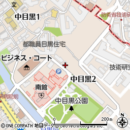 日本自動車運転士労働組合　東京支部目黒分会周辺の地図