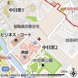 日本自動車運転士労働組合　東京支部目黒分会周辺の地図