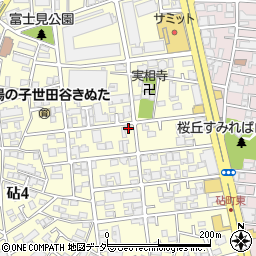 東京都世田谷区砧2丁目6-22周辺の地図