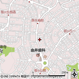 東京都多摩市桜ケ丘周辺の地図