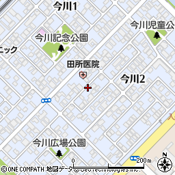 長谷川理容室今川店周辺の地図