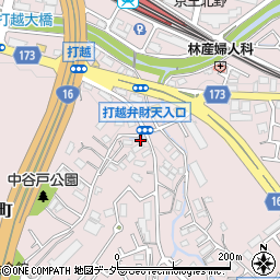 東京都八王子市打越町1166周辺の地図