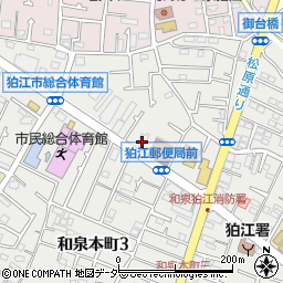 サイクルベースあさひ　狛江店周辺の地図