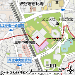 鮨たか 恵比寿店周辺の地図