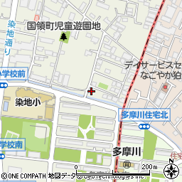 東京都調布市国領町7丁目61-1周辺の地図