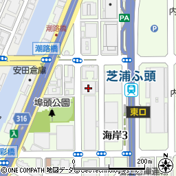 日塩株式会社　東京営業所周辺の地図