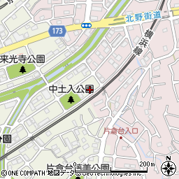 角田邸_片倉町akippa駐車場周辺の地図
