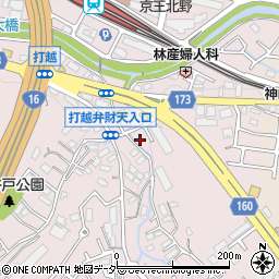 東京都八王子市打越町642-1周辺の地図