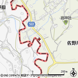 神奈川県相模原市緑区佐野川2423周辺の地図