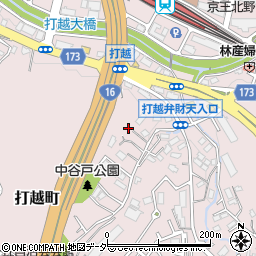 東京都八王子市打越町1212周辺の地図