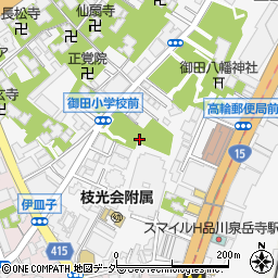 三田台公園周辺の地図