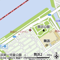舞浜コートハウス１号棟周辺の地図