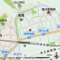 東京都八王子市高尾町1733周辺の地図