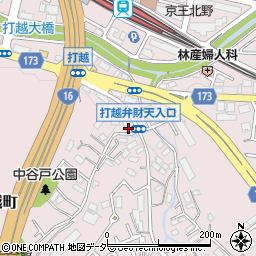 東京都八王子市打越町1171周辺の地図