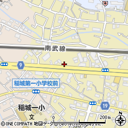 東京都稲城市矢野口920周辺の地図