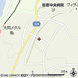 岐阜県郡上市美並町大原190周辺の地図