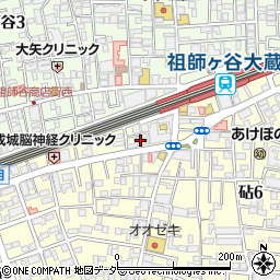 アテナゑにし周辺の地図