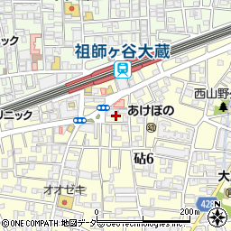 東京都世田谷区砧6丁目35周辺の地図