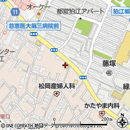 バーミヤン 狛江店周辺の地図