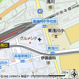 東京都八王子市初沢町1264周辺の地図