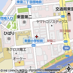 株式会社東京桐生運輸周辺の地図