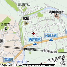 東京都八王子市高尾町1731周辺の地図