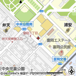 ＥＮＥＯＳ浦安団地ＳＳ周辺の地図