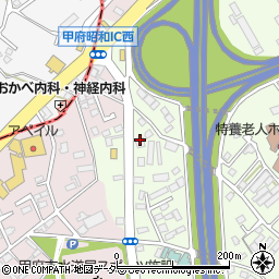 株式会社コロナ　甲府営業所周辺の地図