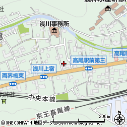 東京都八王子市高尾町1655周辺の地図