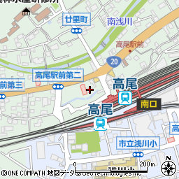 東京都八王子市高尾町1581周辺の地図