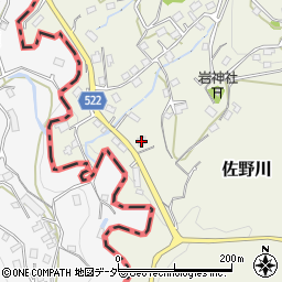 神奈川県相模原市緑区佐野川2504-2周辺の地図