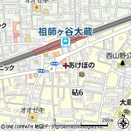 東京都世田谷区砧6丁目35-7周辺の地図