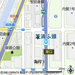 苫小牧北倉港運株式会社周辺の地図