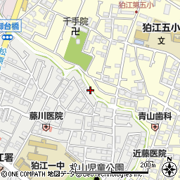 野川緑地公園周辺の地図