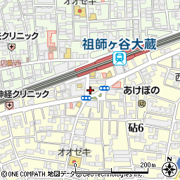 三菱ＵＦＪ銀行祖師ヶ谷大蔵駅前 ＡＴＭ周辺の地図