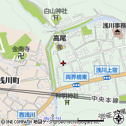 東京都八王子市高尾町1747周辺の地図