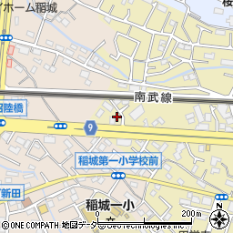 矢野口上宿児童公園周辺の地図