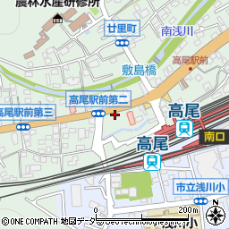 東京都八王子市高尾町1578周辺の地図