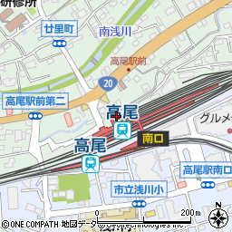 東京都八王子市高尾町1199周辺の地図