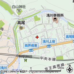 東京都八王子市高尾町1722周辺の地図