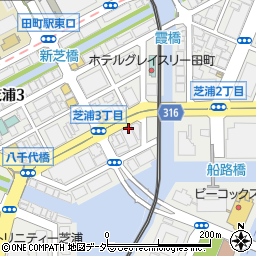 株式会社ナウプロダクション　東京スタジオ周辺の地図