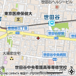世田谷駅前歯科クリニック周辺の地図