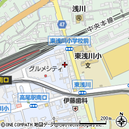 東京都八王子市初沢町1263周辺の地図