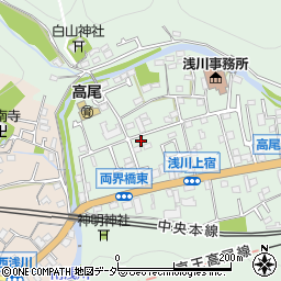 東京都八王子市高尾町1721周辺の地図