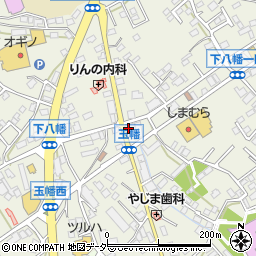 きねやチェーン花わらべ竜王店周辺の地図