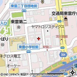 スカイコート東京ベイ・東雲周辺の地図